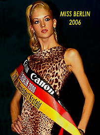 Topmodel Vera Gafron wurde zur Miss Berlin gewaehlt